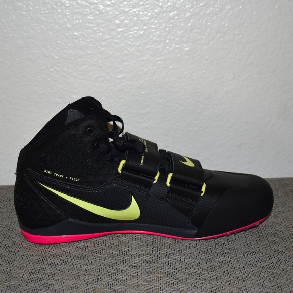 Nike Zoom Javelin Elite 3 Mens 11 Black Pink NWOB Track Field Spikes AJ8119 main image 4